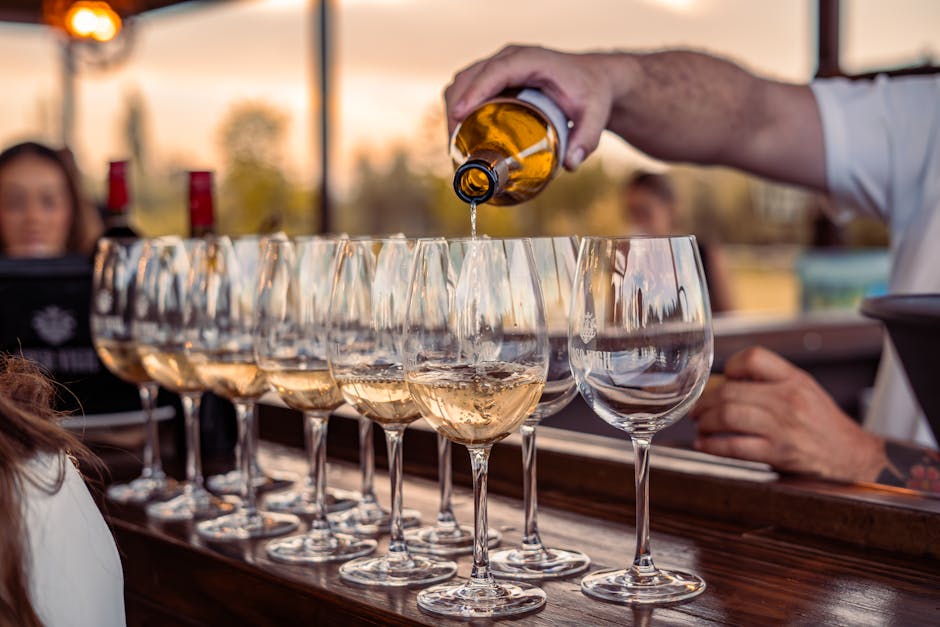 Degustazione di vini e prodotti locali all'aperto